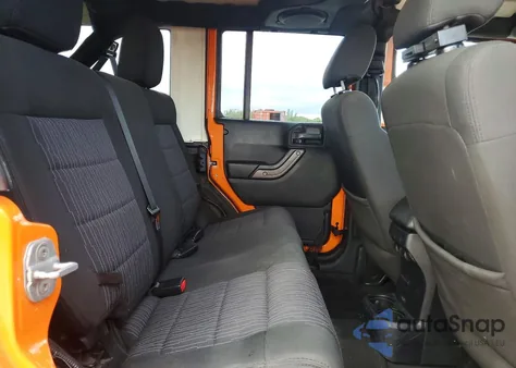 2012 Jeep Wrangler Unlimited Sport from USA, damaged, VIN 1C4BJWDG4CL272991